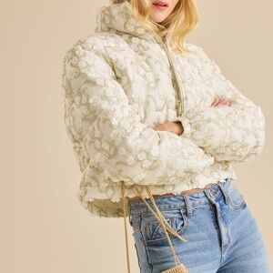 Amira Floral Puffer Jacket